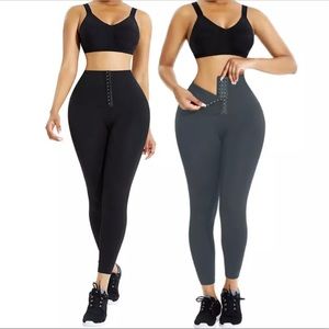 Corset Leggings (Black or Grey)